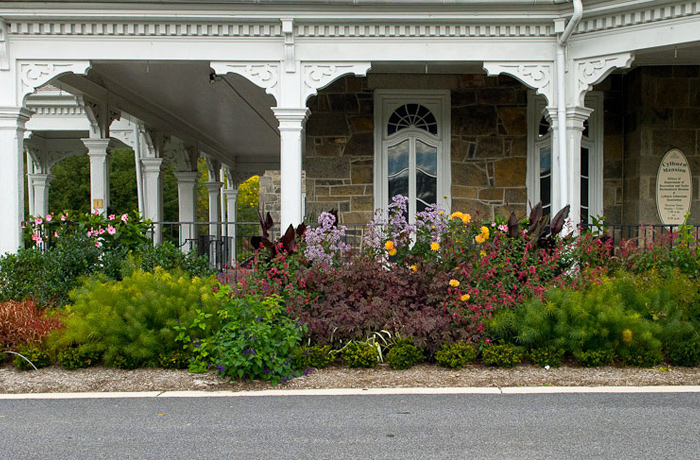 Cylburn Mansion porch